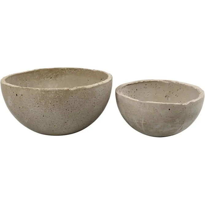 Concrete Mould Transparent Plastic Bowls 4 Different Sizes 13.6+15.6+18 Cm Creative Craft