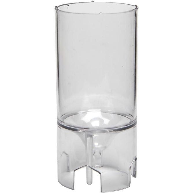 Durable Plastic Candle Mould Size 65 x 44mm Wick Size18 - Cylindrical