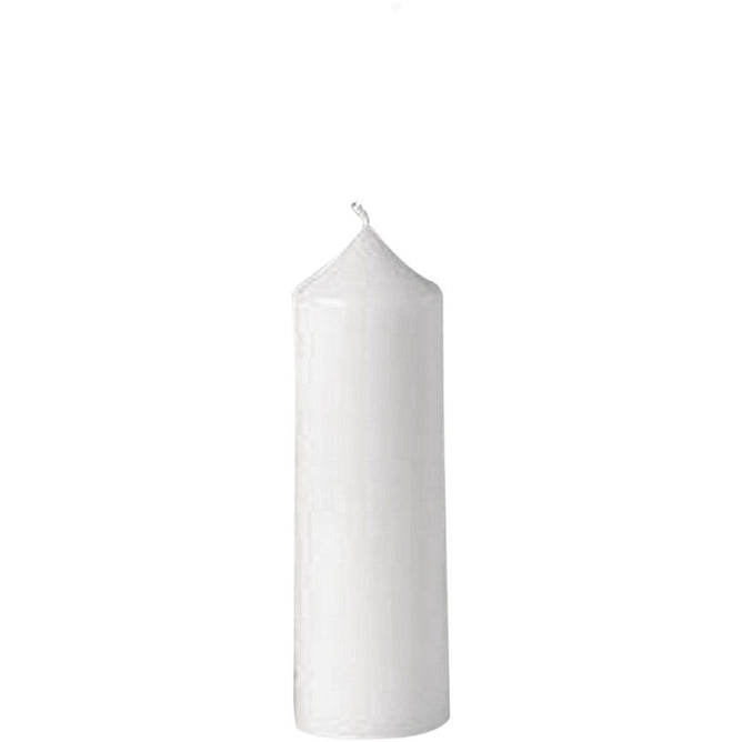 Durable Plastic Candle Mould Size 140 x 50 mm Wick Size 18 - Cylindrical