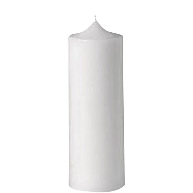 Durable Plastic Candle Mould Size 200 x 60mm Wick Size 18 - Cylindrical