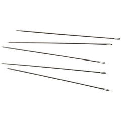 5 x Wick Holders Special Metal Needles Length 18 cm