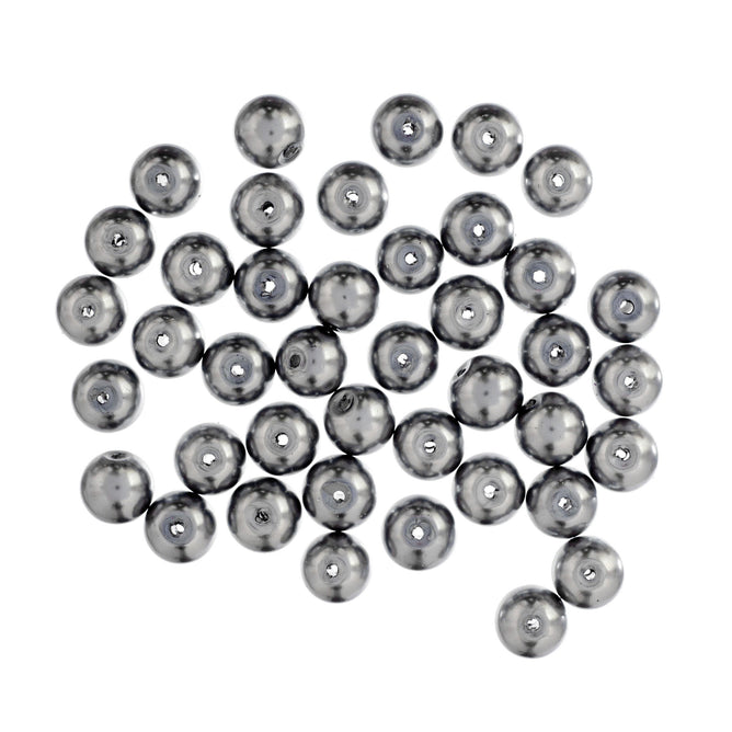 Glass Pearl Beads 40-100 Pack Trimits Essentials Beading Supplies Jewellery Beadwork DIY Handmade