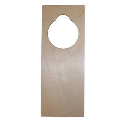 9cm Wooden Door Hole Hanging Sign Plaque Personalised Gift - Home - Crafts