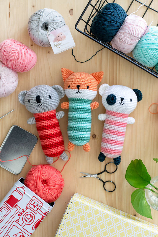 Crochet Kit Amigurumis Koala Fox Panda Time2Play | Beginner Friendly