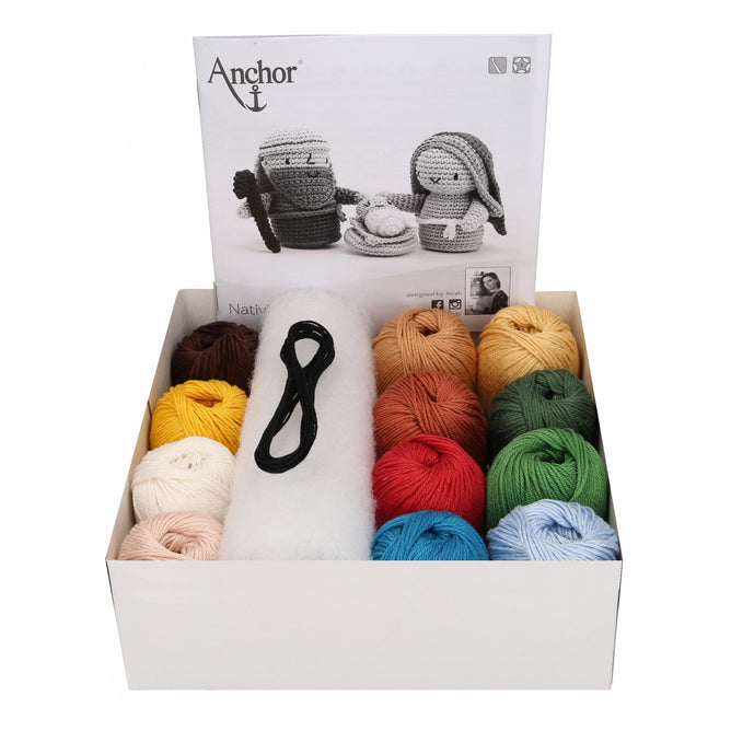 Crochet Kit Amigurumi Christmas Nativity Creativa | Medium Skill