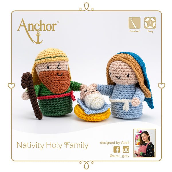 Crochet Kit Amigurumi Christmas Nativity Creativa | Medium Skill