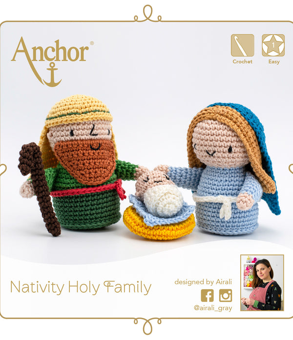 Crochet Kit Amigurumi Christmas Nativity Creativa | Medium Skill