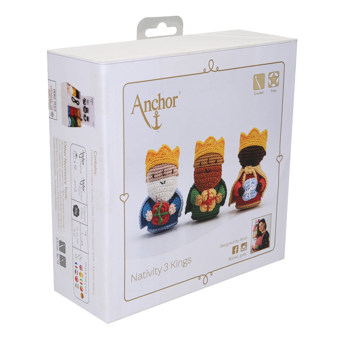 Crochet Kit Amigurumi Nativity: The Three Kings Creativa | Medium Skill