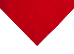 The Craft Factory Acrylic Felt With Sticky Back  x 1 - Red - Hobby & Crafts