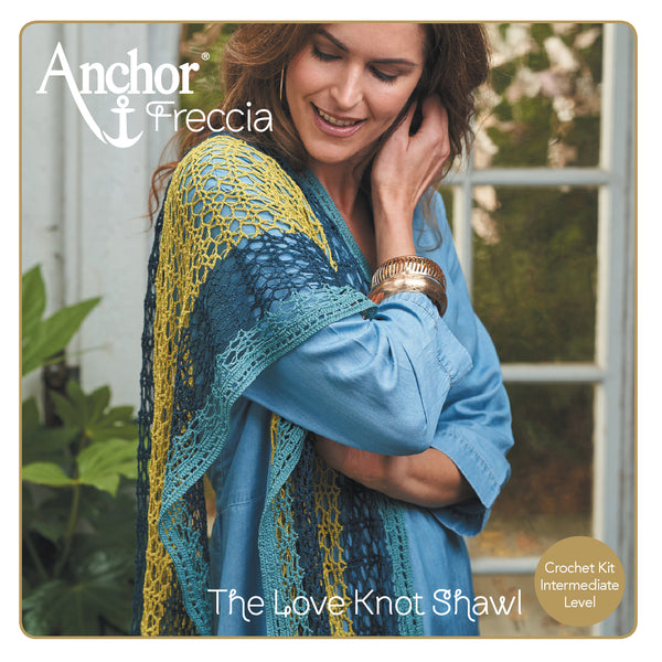 Crochet Kit Charming Stole Sea Coast | Medium Skill