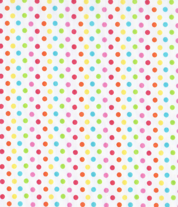 Bright Spots Polycotton Children Fabric Choose Size