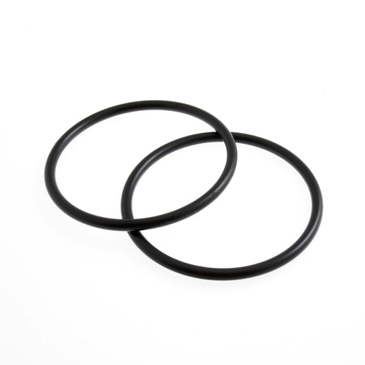 Pair Of Round Shaped Bag Handle For Bag Making 13cm - Graphite - Hobby & Crafts