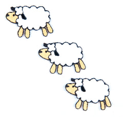 Sew On Motifs Lace Jeans Dresses Garments Appliques Patches 2.2 cm -Three Sheep - Hobby & Crafts