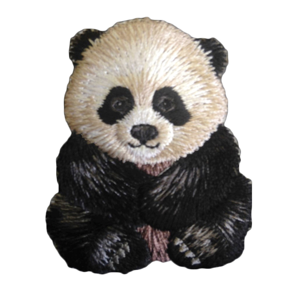 Sew On Motifs Lace Jeans Dresses Garments Appliques Patches 5.2 cm - Panda - Hobby & Crafts