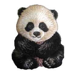 Sew On Motifs Lace Jeans Dresses Garments Appliques Patches 5.2 cm - Panda - Hobby & Crafts