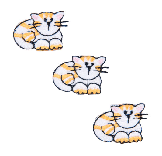 Sew On Motifs Lace Jeans Dresses Garments Appliques Patches 2 cm -Three Cats - Hobby & Crafts