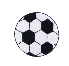 Sew On Motifs Lace Jeans Dresses Garments Appliques Patches 5.4 cm -Football - Hobby & Crafts