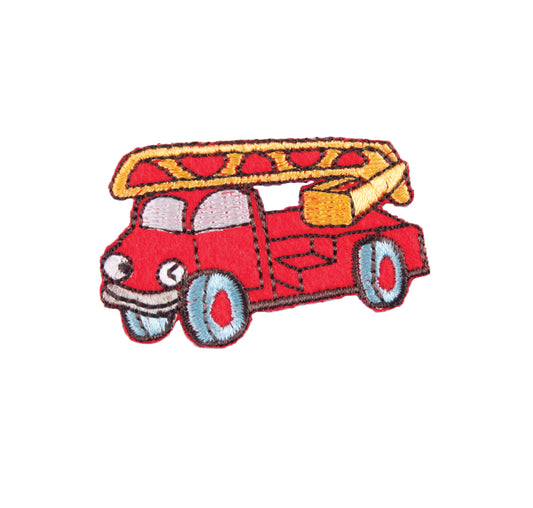 Sew On Motifs Lace Jeans Dresses Garments Appliques Patches 3.4 cm -Fire Brigade - Hobby & Crafts
