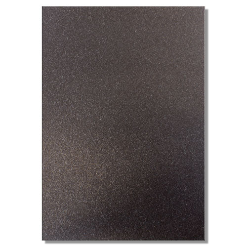 A4 Dovecraft Glitter Card Sheet Card Making 220gsm - Jet Black - Hobby & Crafts