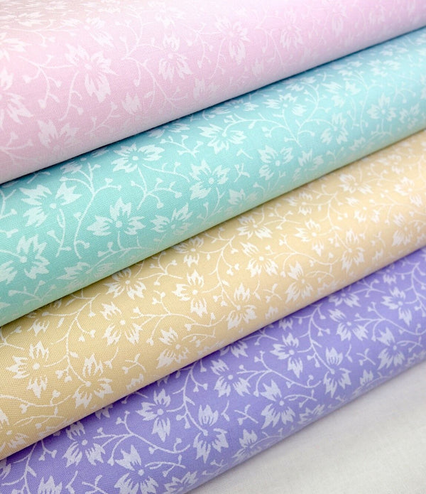 Fabric Bundles Fat Quarters Polycotton Material Florals Craft - ESME