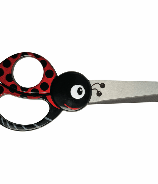 Fiskars Scissors:  Kids: Animals: Ladybug: 13cm Paper Fabric Sewing Accessory