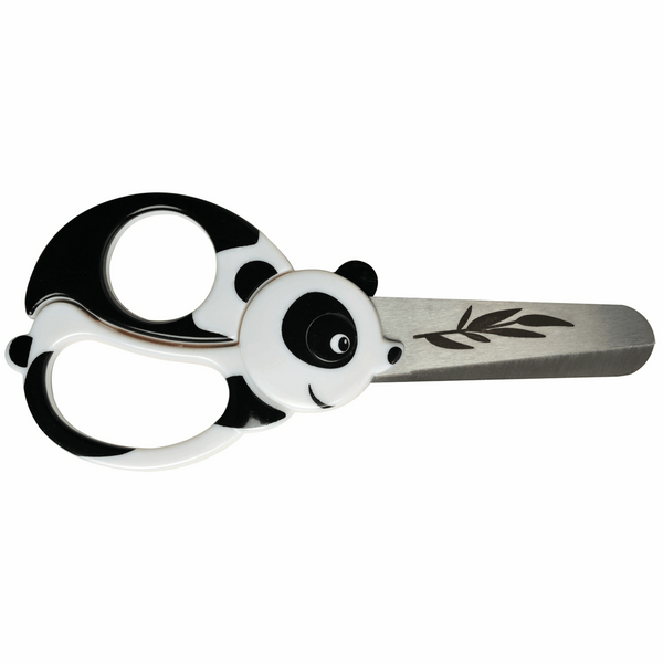 Fiskars Scissors:  Kids: Animals: Panda: 13cm Paper Fabric Sewing Accessory