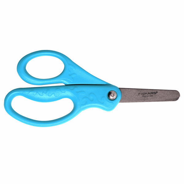 Fiskars Scissors Kids 13cm Recycled Blunt | Paper Fabric Sewing Accessory