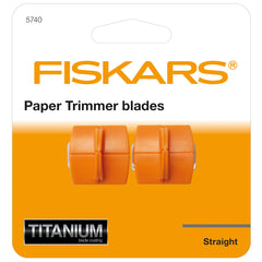 Refill Titanium Blades for Personal Paper Trimmer - Straight Cutting  x 2 - Hobby & Crafts