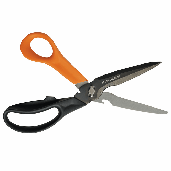 Fiskars Scissors Cuts+More™ Multifuntional 23cm | Paper Fabric Sewing Accessory