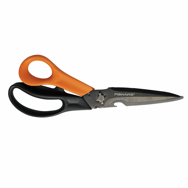 Fiskars Scissors Cuts+More™ Multifuntional 23cm | Paper Fabric Sewing Accessory