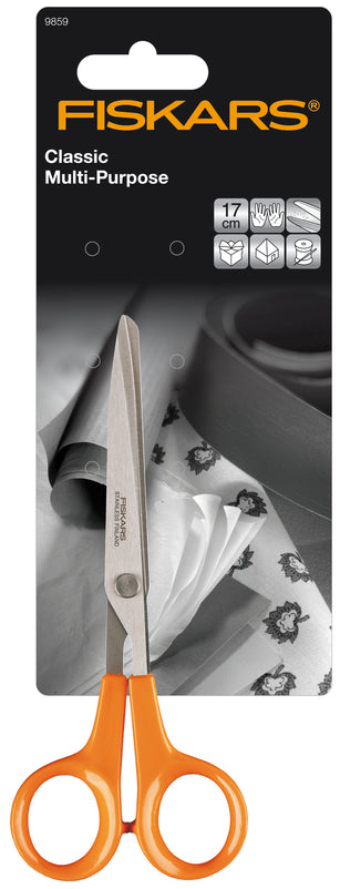 F9859  - Fiskars Household Scissors 16.5 cm - Hobby & Crafts