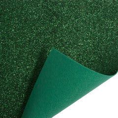 Glitter Acrylic Felt Roll Fabric Crafts Width 45 cm x 1 Meter - Green