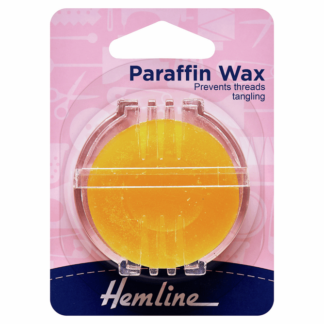 Hemline Thread Coating Paraffin Wax Hand Sewing Haberdashery