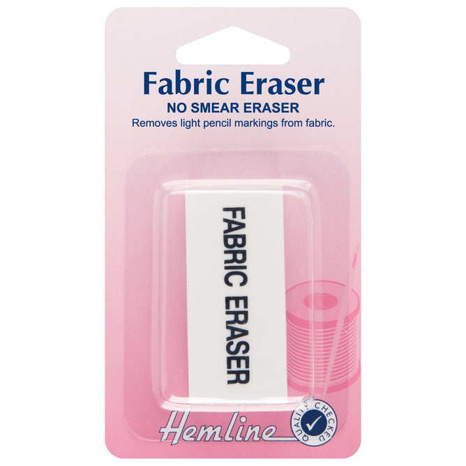 Hemline Light Fabric Marker White Colour Eraser Hand Sewing Accessories - Hobby & Crafts