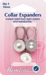 Waistband And Collar Extender Instant Relief From Tight Collars Metal 15mm