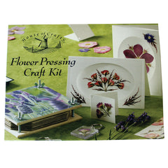 Flower Pressing Craft Kit | Instructions Press Frame Board Fob Mounts Tags