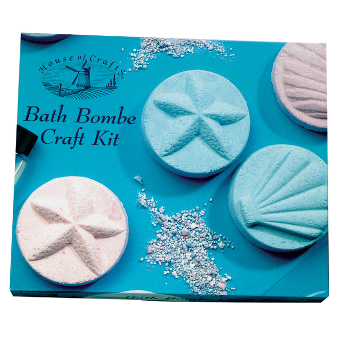 Bath Bombe Craft Kit Instructions Powder Colourants Scoop Fragrance Mould Pipette Bag
