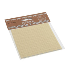 Hi Tack 3mm Foam Pads 5 x 5mm Square - White - Hobby & Crafts