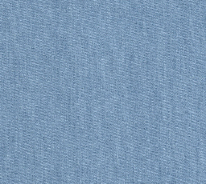 Light Blue 4oz Lightweight Plain Washed Denim Cotton Fabric Select Size