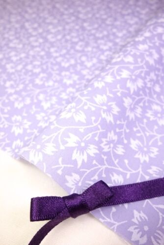 Fabric Floral Blenders Fat Quarters Polycotton Material Craft Bunting 56cm - LILAC