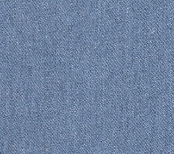 Medium Blue 4oz Lightweight Plain Washed Denim Cotton Fabric Select Size