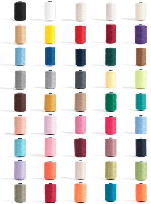 Hemline 1000m Overlocking Thread Reels Sewing Crafts Choose Colour 110-625