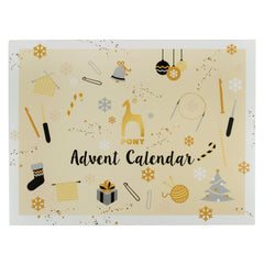 Advent Calendar Sewing Dressmaking Crochet Knitting 24 Days Christmas Countdown