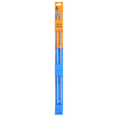 Pony Knitting Needles Single Ended Anodized Solid Aluminium Pins 35 cm x 3.75 mm - Hobby & Crafts