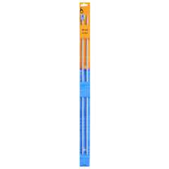 Pony Knitting Needles Single Ended Anodized Solid Aluminium Pins 40 cm x 4.00 mm - Hobby & Crafts