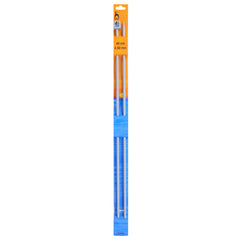 Pony Knitting Needles Single Ended Anodized Solid Aluminium Pins 40 cm x 4.50 mm - Hobby & Crafts