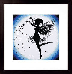 Lanarte Diamond Painting Kit Canvas Children Crafts 43x43 cm - Enchanting Fairy