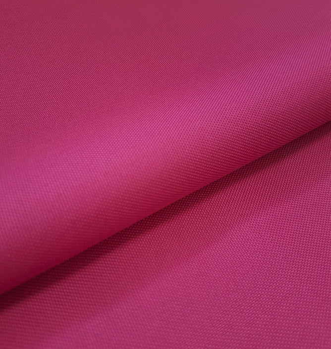 PU Coated Polyester Woven Waterproof Touch Durable Fabric Select Size - PINK