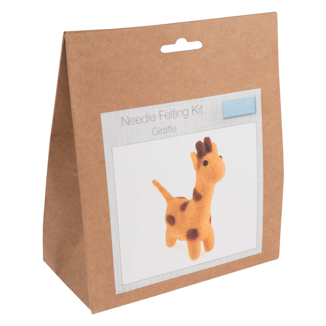 Needle Felting Kit Giraffe | Cute Decorations | Beginner Friendly