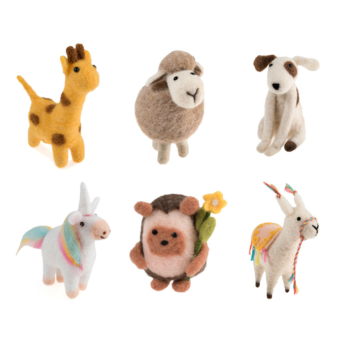 Needle Felting Crafting Kit Sheep | Cute Decorations Toys | Beginner Friendly